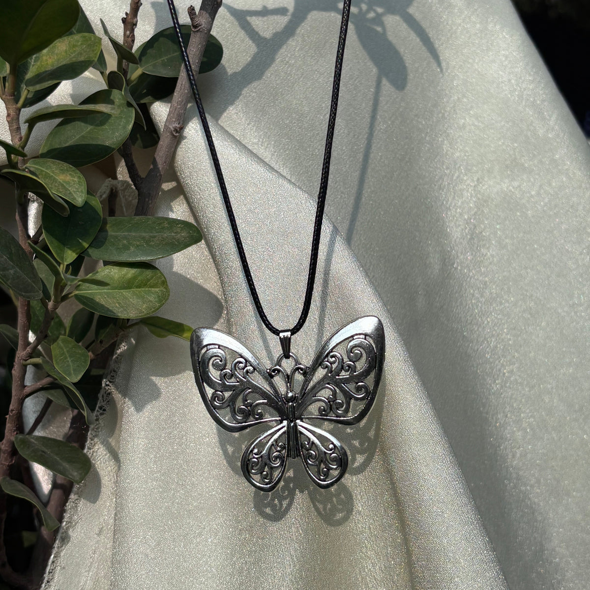 Chunky Butterfly Pendant
